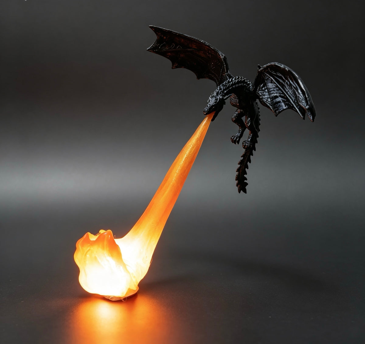 DragonLamp™ – Smocza Statuetka z Efektem Żywego Ognia