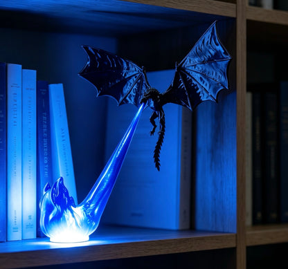 DragonLamp™ – Smocza Statuetka z Efektem Żywego Ognia